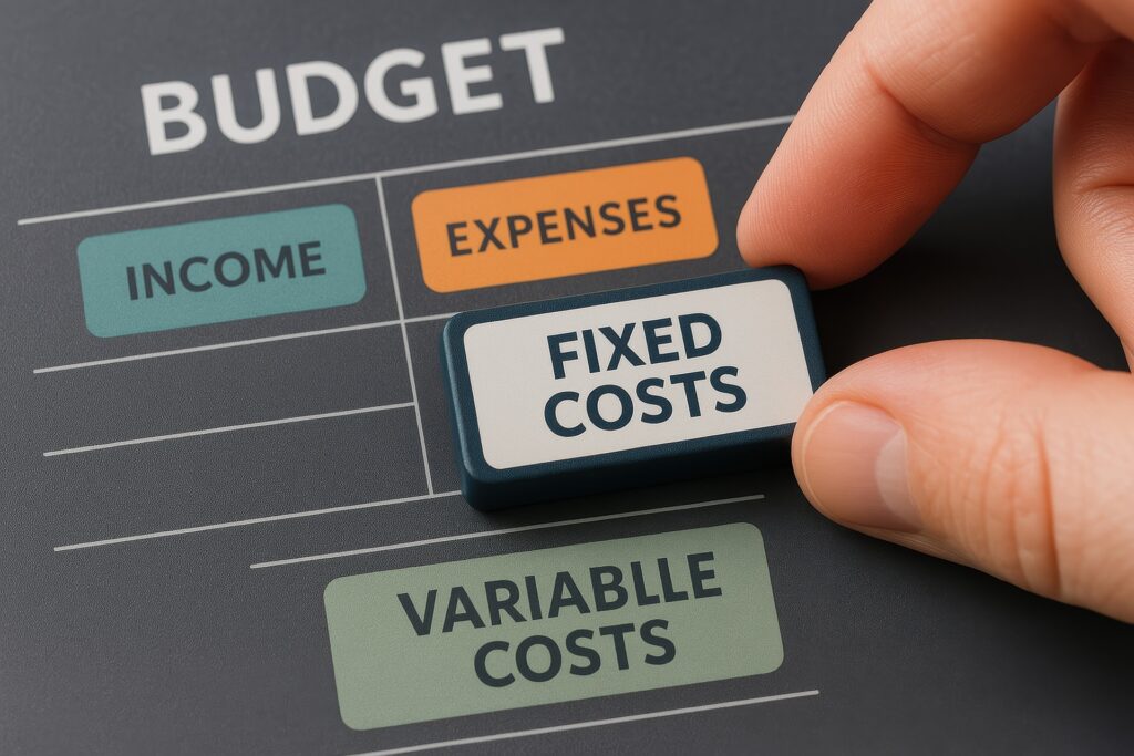 Budgetplanung mit fixen und variablen Kosten | Neigungssensoren